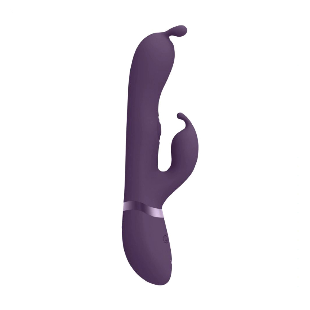 Вібратор-кролик Vive Gada G-Spot &amp; Pulse Wave Shapt Rabbit Vibrator Фіолетовий, 1 шт